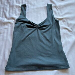 Women's Sleeveless Top in Light Green